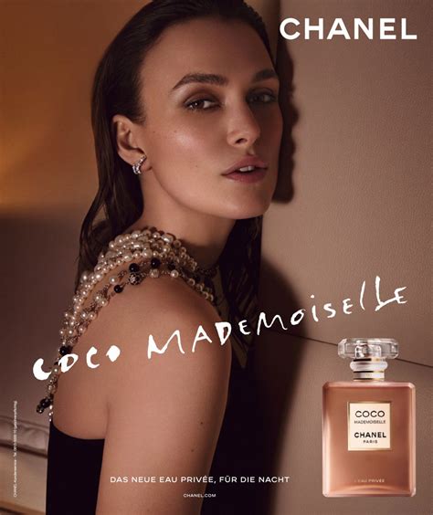 chanel coco mademoiselle perfume model